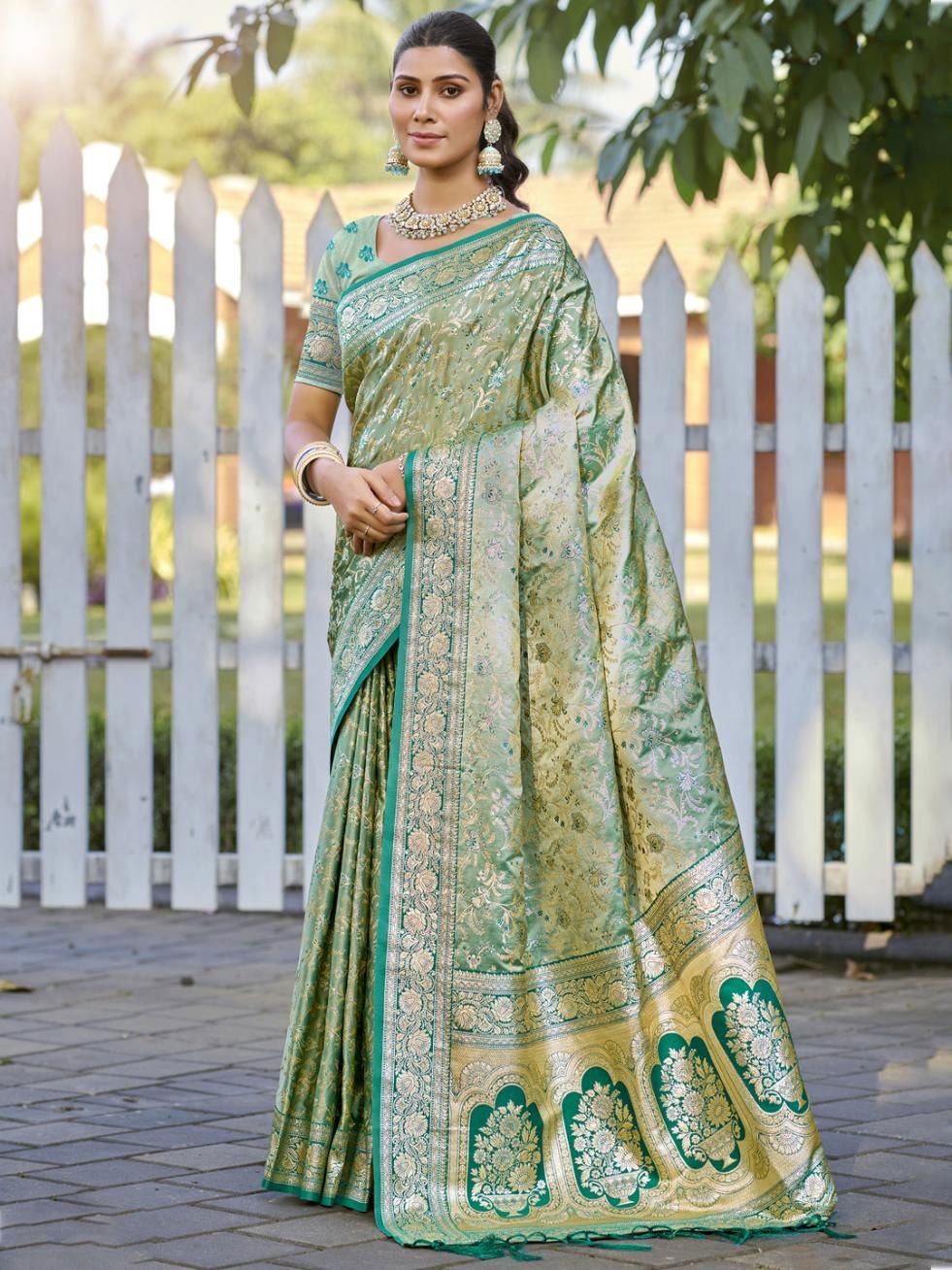 Saraswati Vol 1 By Bunawat Silk Wedding Wear Saree Orders In India